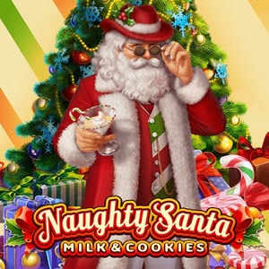 Naught Santa - Milk and cookies
