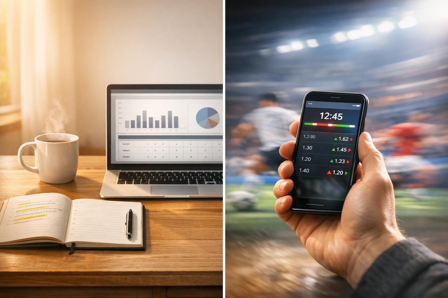 Live Betting vs Pre-Match Betting: Key Differences