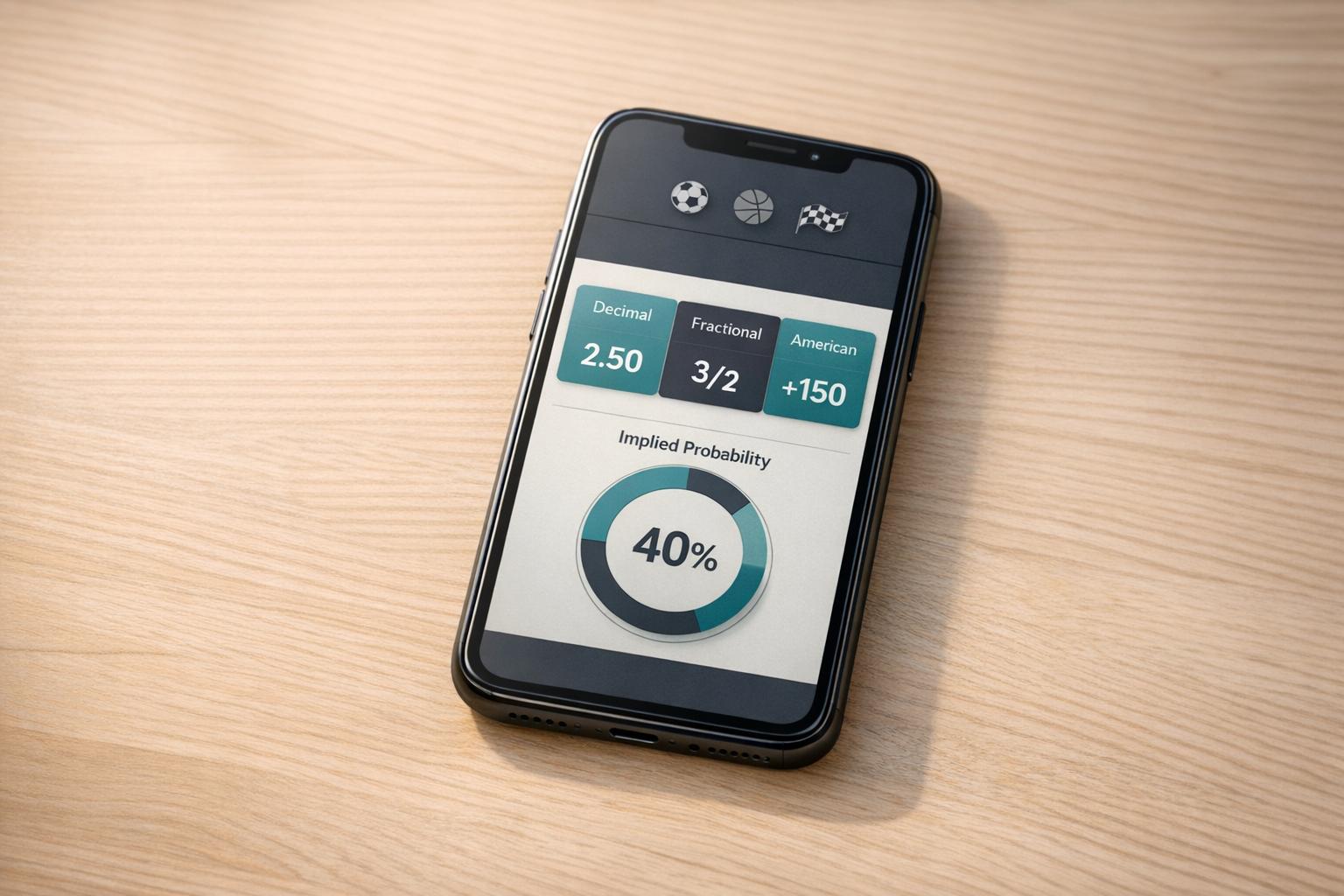 Virtual Sports Odds Converter Tool