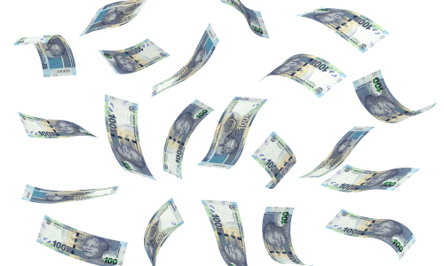 Flying-money